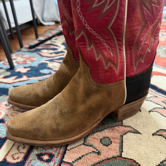 luchesse custom cowboy boots 8.5 - Picture 3 of 7